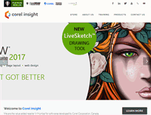 Tablet Screenshot of corelinsight.com